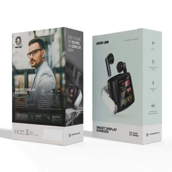 هدفون گرین لاین Smart Display Earbuds