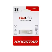 برند کینگ استار با چندین سال تجربه در زمینه آی تی، فلش مموری جدید خود را به نام KS222 روانه بازار کرده است. این فلش از رابط کابری USB2.0 بهره می‌برد و دارای سرعت انتقال حداکثر 480 مگابیت بر ثانیه است. بدنه فلزی این فلش علاوه بر زیبایی، دارای استحکام کافی در برابر ضربه بوده و همچنین ضد آب و ضد گرد و غبار است. قسمت انتهایی فلش نیز برای آویز در نظر گرفته شده تا به راحتی بتوانید آنرا به جایی متصل کرده و با خیالی آسوده اطلاعات خود را حمل کنید.