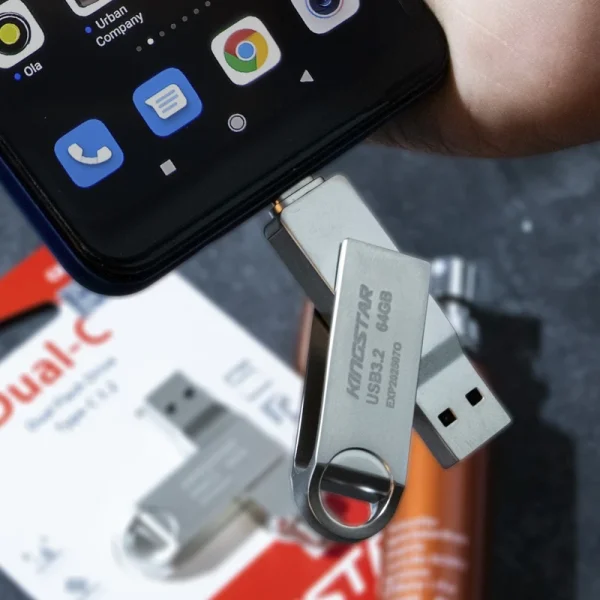 فلش مموری کینگ استار مدل C60 USB 3.2 ظرفیت 64 گیگابایت