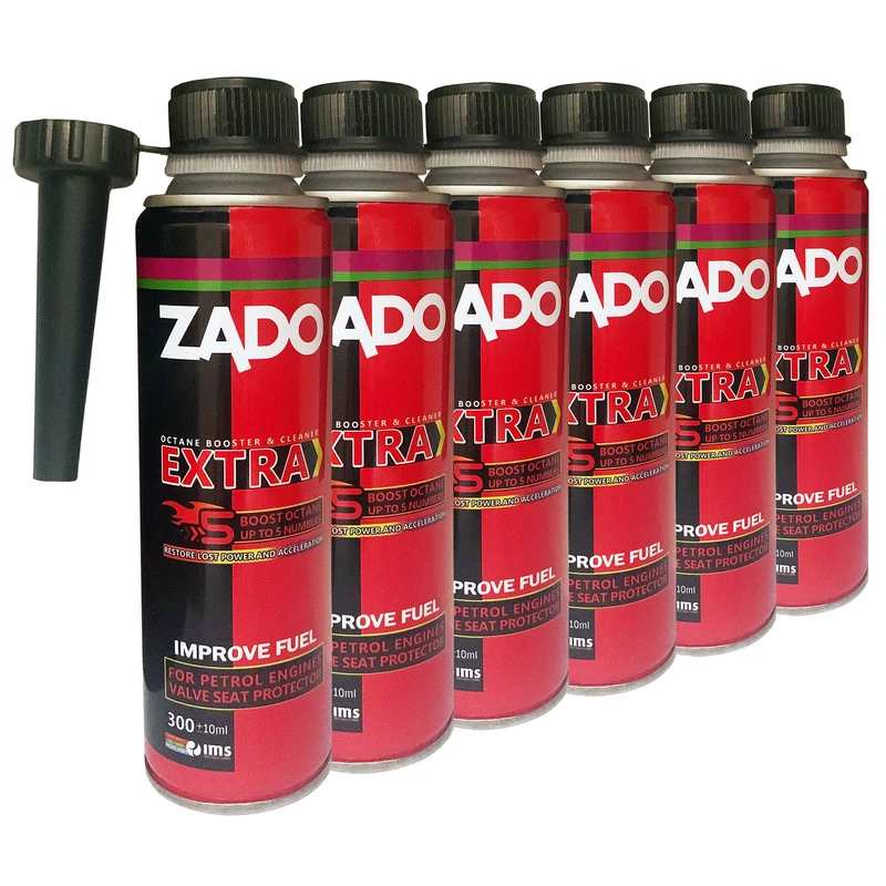 اکتان بوستر زادو Extra حجم 300 میلی لیتر بسته 6 عددی