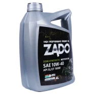 روغن موتور زادو 10W40 SL حجم 4 لیتر