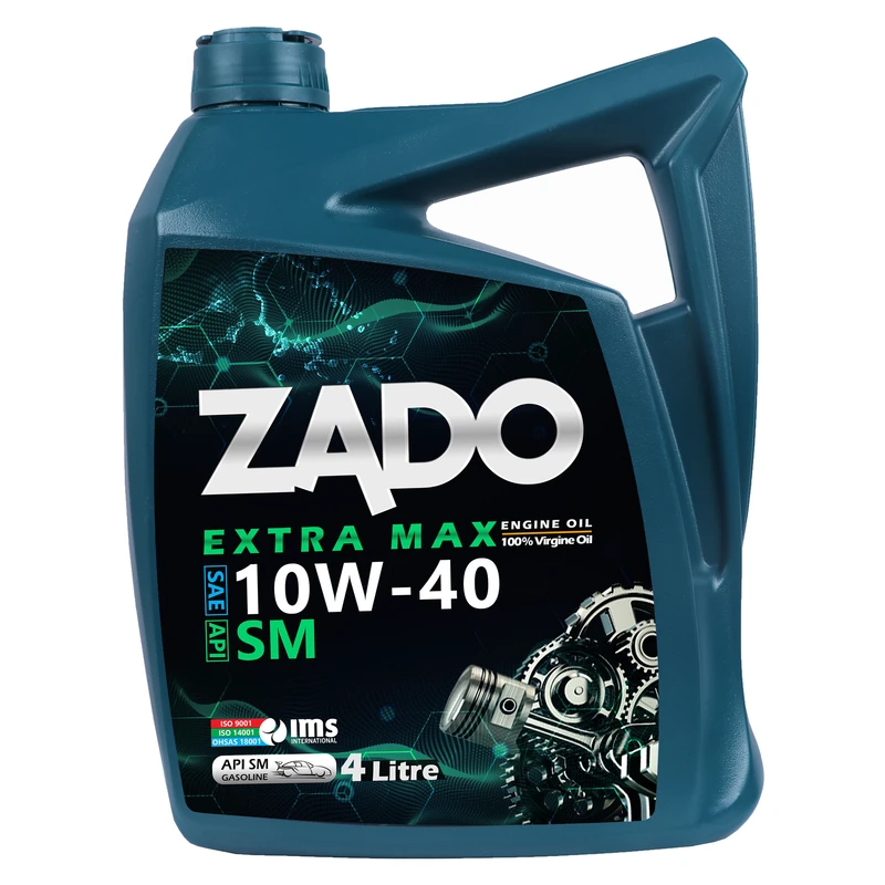 روغن موتور زادو 10W40 SM حجم 4 لیتر