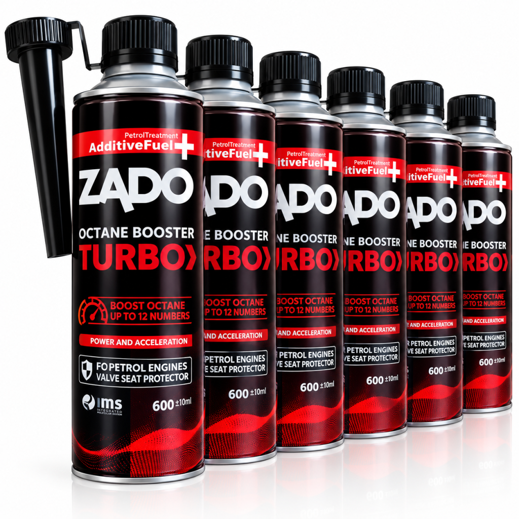 اکتان بوستر زادو Turbo حجم 600 میلی لیتر بسته 6 عددی